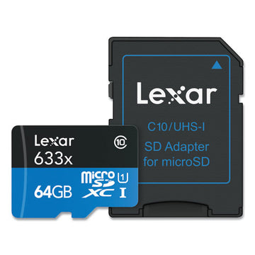 Lexar™ Microsdxc Memory Card, Uhs-i U1 Class 10, 64 Gb freeshipping - TVN Wholesale